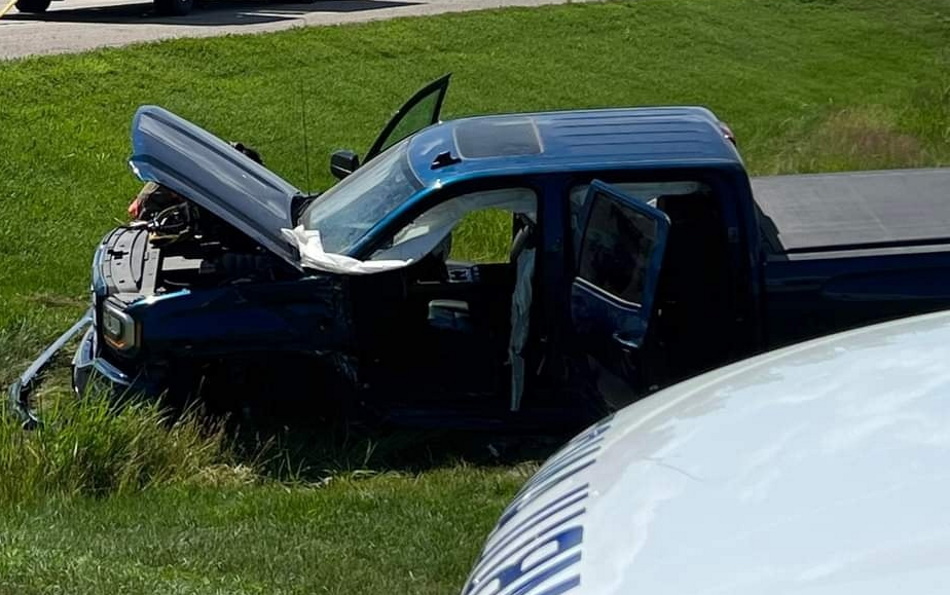 Portage woman suffers broken sternum in threevehicle crash Sunday